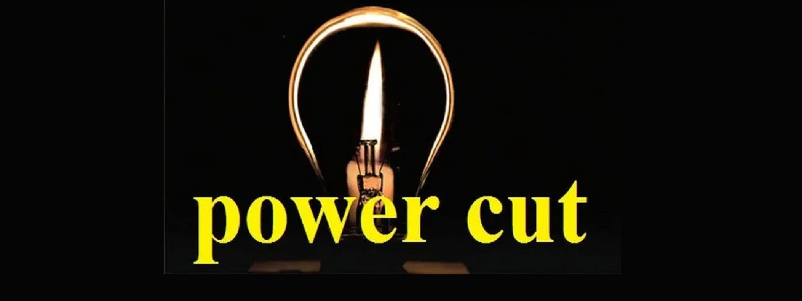 ஜூலை 27 ஆம் திகதிக்கான மின்வெட்டு நேர அட்டவணை